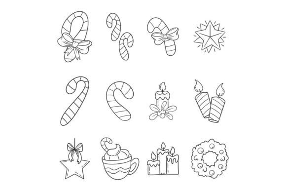 Candy & Christmas Illustrations: A Designer's Review