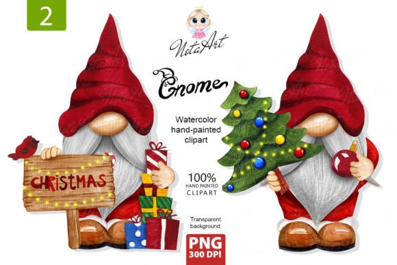 Christmas Gnomes: Festive Illustrations for Blogs