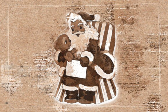 Christmas Printable Graphics Pack 03: Festive Illustrations