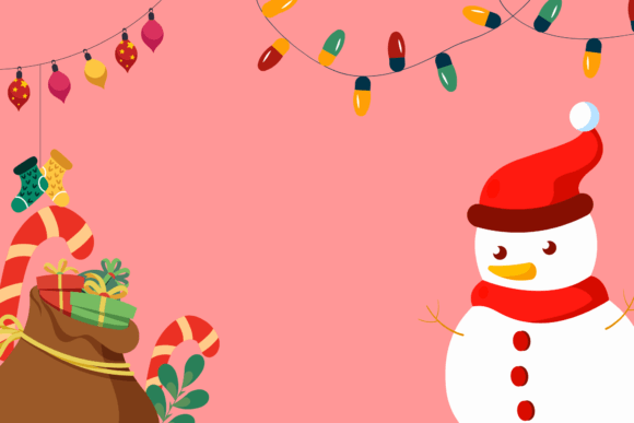 Christmas Snow Background: Premium Illustrations for Sellers