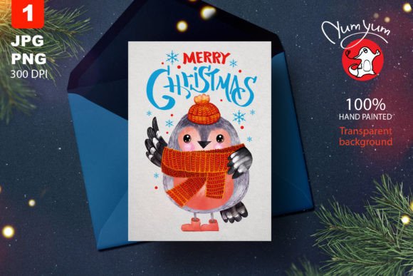 Cute Bullfinch Christmas Illustrations Review