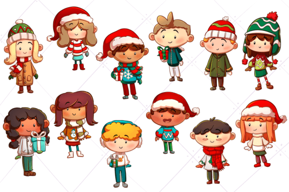 Dressed for Christmas Clip Art: Premium Illustrations Review