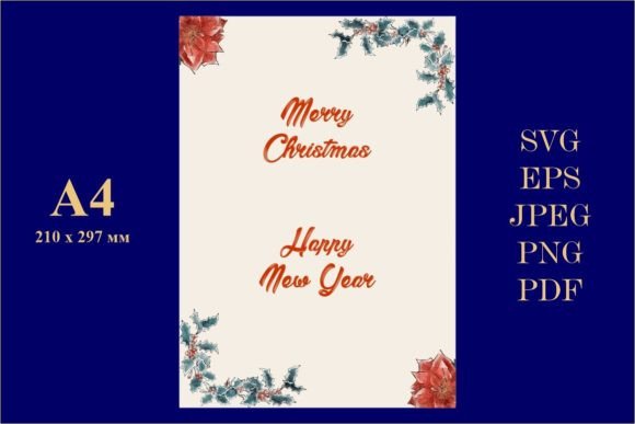 Merry Christmas Clipart Card Wreath 9: A Designer's Review