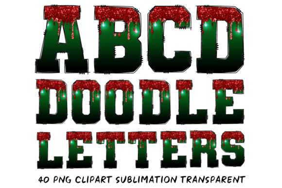 Review: Christmas Dripping Glitter Alphabet 1 for Festive Embroidery