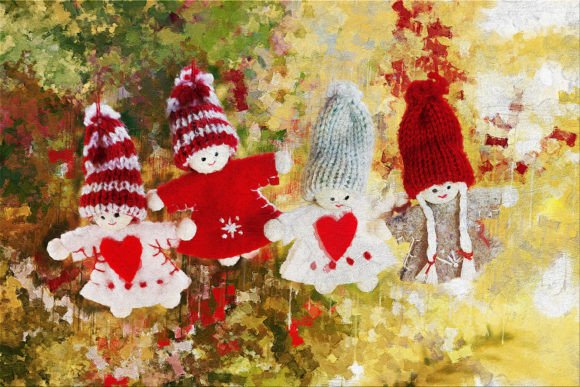 Review: Christmas Printable Graphics Pack 22 Illustrations