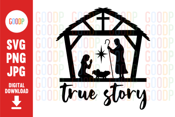 True Story Christmas Svg: Premium Illustrations for Branding