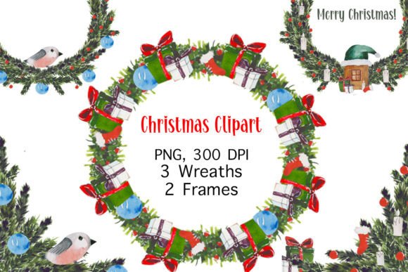 Vintage Christmas Clipart: Perfect Illustrations